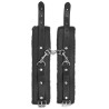 Menottes de poignet Plush Noir