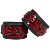 Menottes de poignets Luxury Rouge