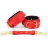 Menottes Simili Pin Lock Rouge