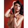 Menottes de poignets Taboom Rouges