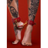 Menottes de chevilles Taboom Rouges
