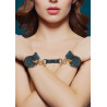Menottes Halo Cuff Bleues