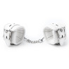 Menottes de poignets CUFF BOMB Blanches