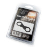 Menottes en métal Cuff Hinged Noires