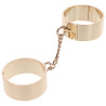 Menottes en métal Slave Wrist Taboom Dorées