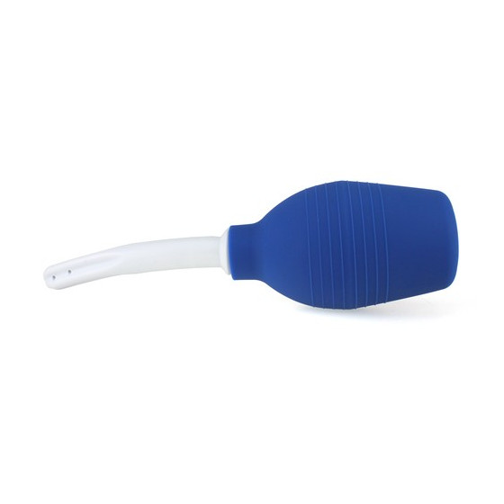 Poire de lavement Douche Anale Bleue 2 - Insertion 12 x 2cm