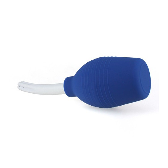 Poire de lavement Douche Anale Bleue 2 - Insertion 12 x 2cm
