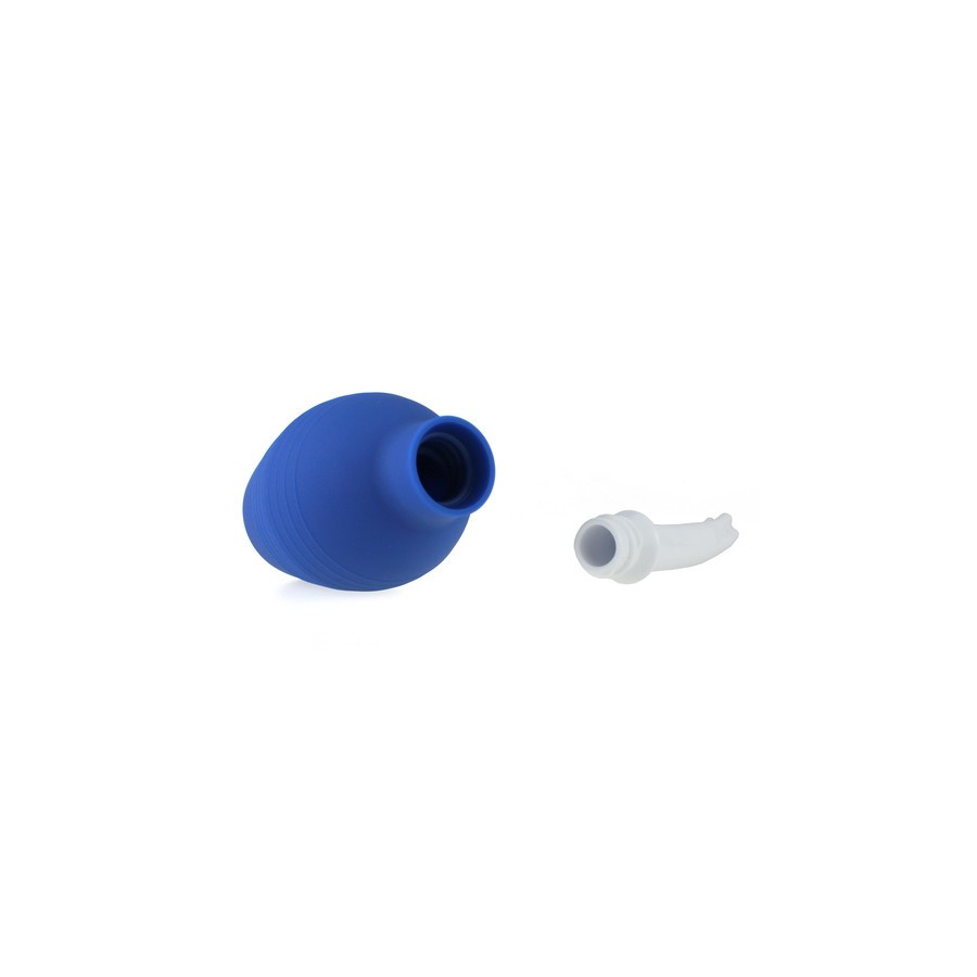 Poire de lavement Douche Anale Bleue 2 - Insertion 12 x 2cm