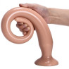 Gode long Tail Flex M 40 x 4.5 cm Flesh