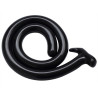 Gode long Mega Snake 100 x 3cm Noir