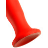 Gode long Stretch Worm N°5 - 64 x 5.2cm Rouge