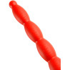 Gode long Stretch Worm N°6 - 60 x 6cm Rouge