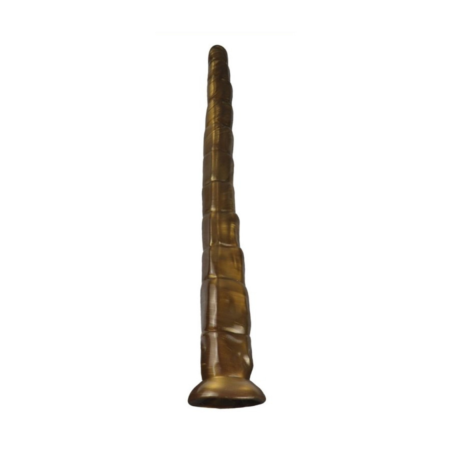 Gode long Monster RattleSnake 45 x 5.5cm Doré Gode long Monster RattleSnake 45 x 5.5cm Doré