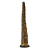 Gode long Monster RattleSnake 45 x 5.5cm Doré