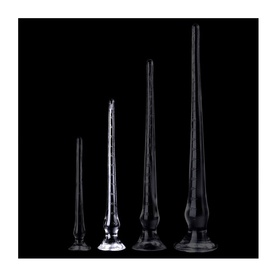 Gode long transparent KOXOR M 35 x 4.2cm Gode long transparent KOXOR M 35 x 4.2cm