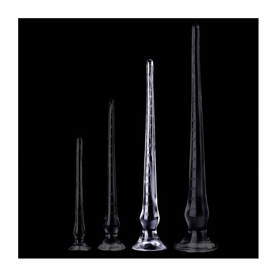 Gode long transparent Koxor L 45 x 5cm Gode long transparent Koxor L 45 x 5cm