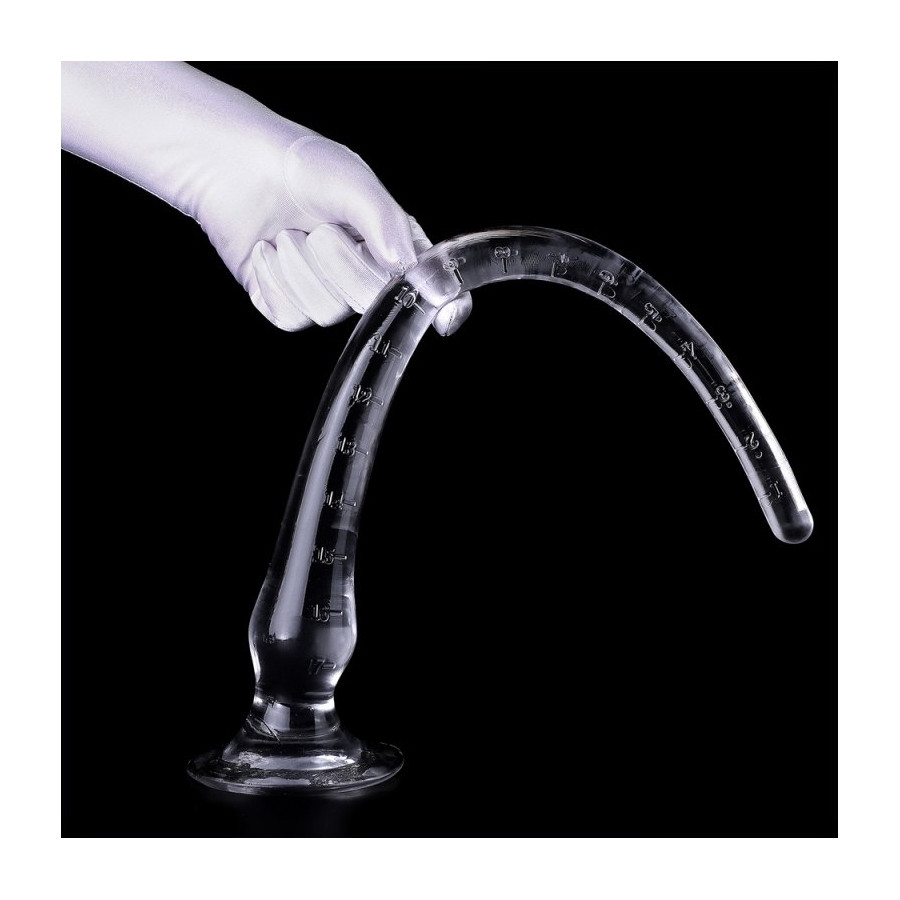Gode long transparent Koxor L 45 x 5cm