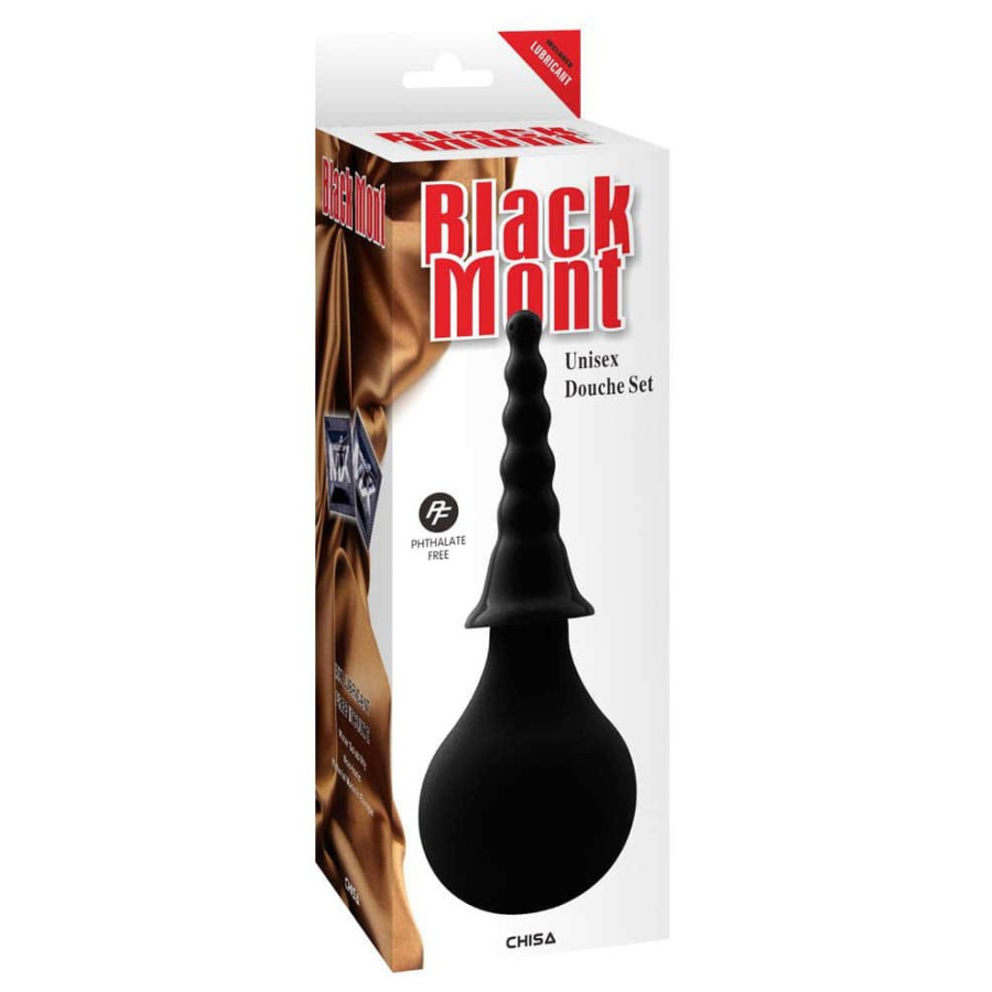Douche anale Black Mont 2 embouts