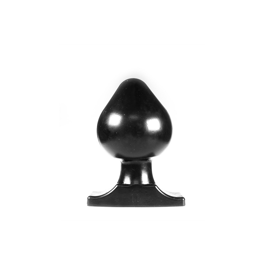 Plug XXL All Black 16 x 11 cm Noir
