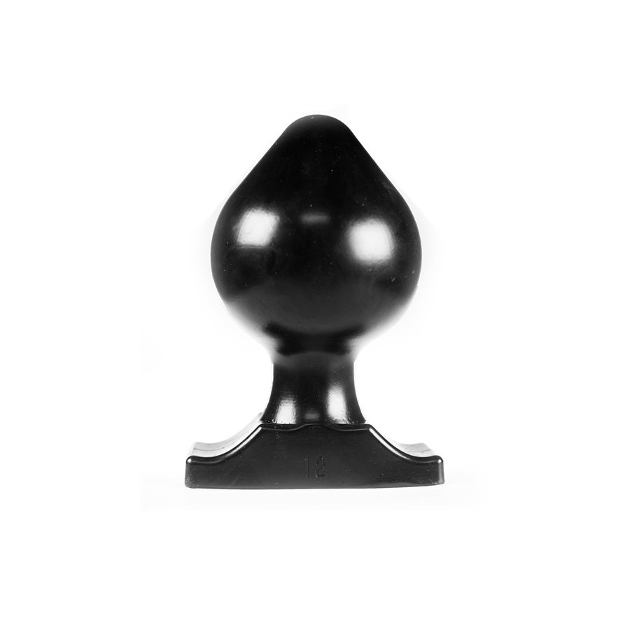 Plug XXL All Black 19 x 12cm Noir