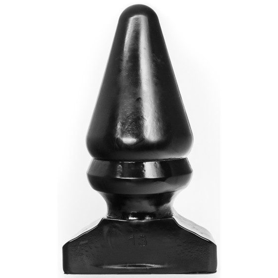 Gros Plug All Black 22 x 12cm