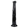Gode Big Horse 38 x 6cm Noir