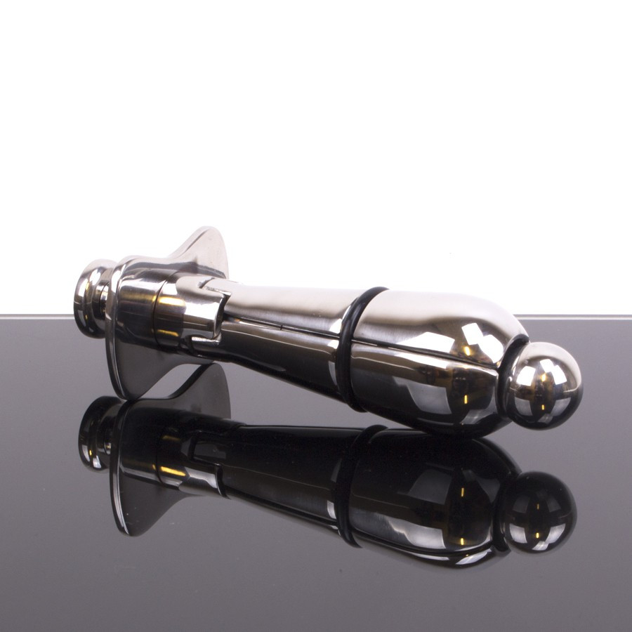 Plug de chasteté en métal Deluxe Junior 11 x 5cm