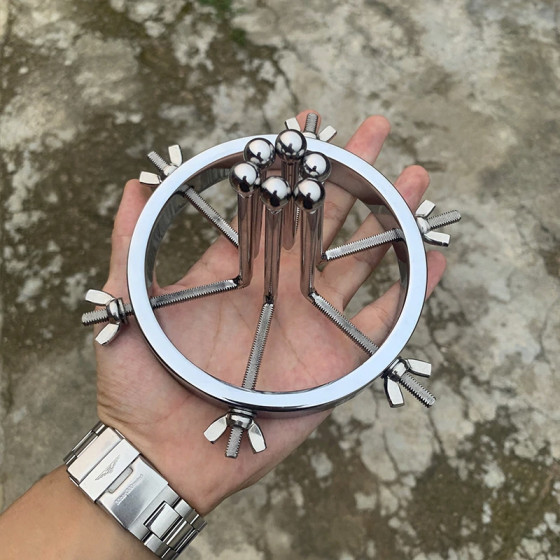 Écarteur anal en métal 9.5cm