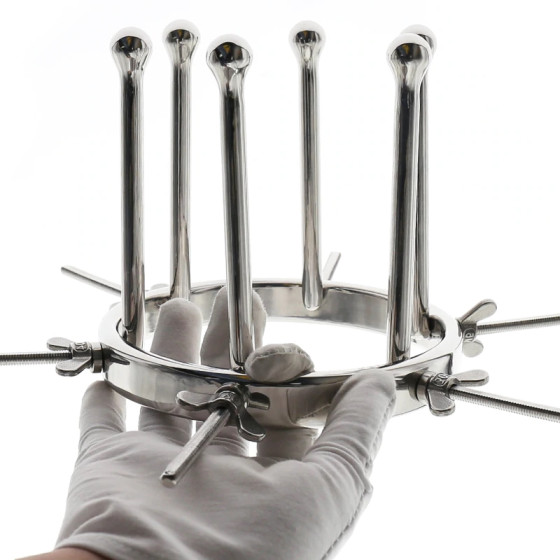 Écarteur anal en métal 9.5cm
