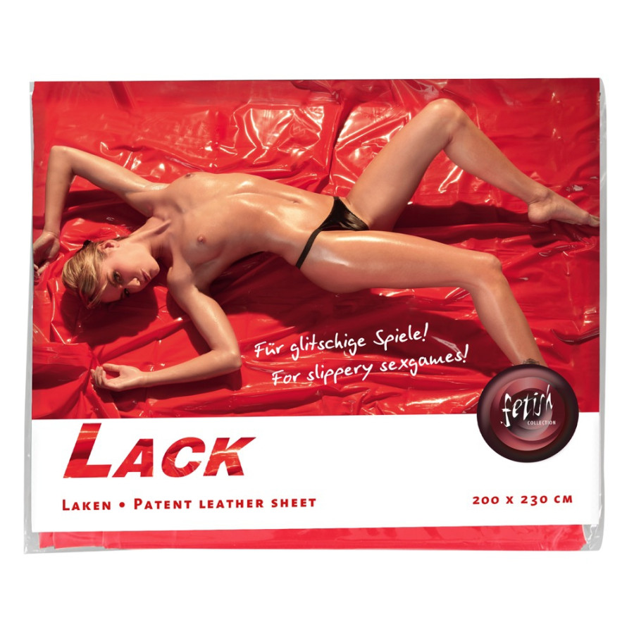 Bâche Vinyle Lack 200 x 230 cm Rouge