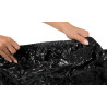 Drap housse Vinyle Fitted Sheet 160 x 200 cm Noir