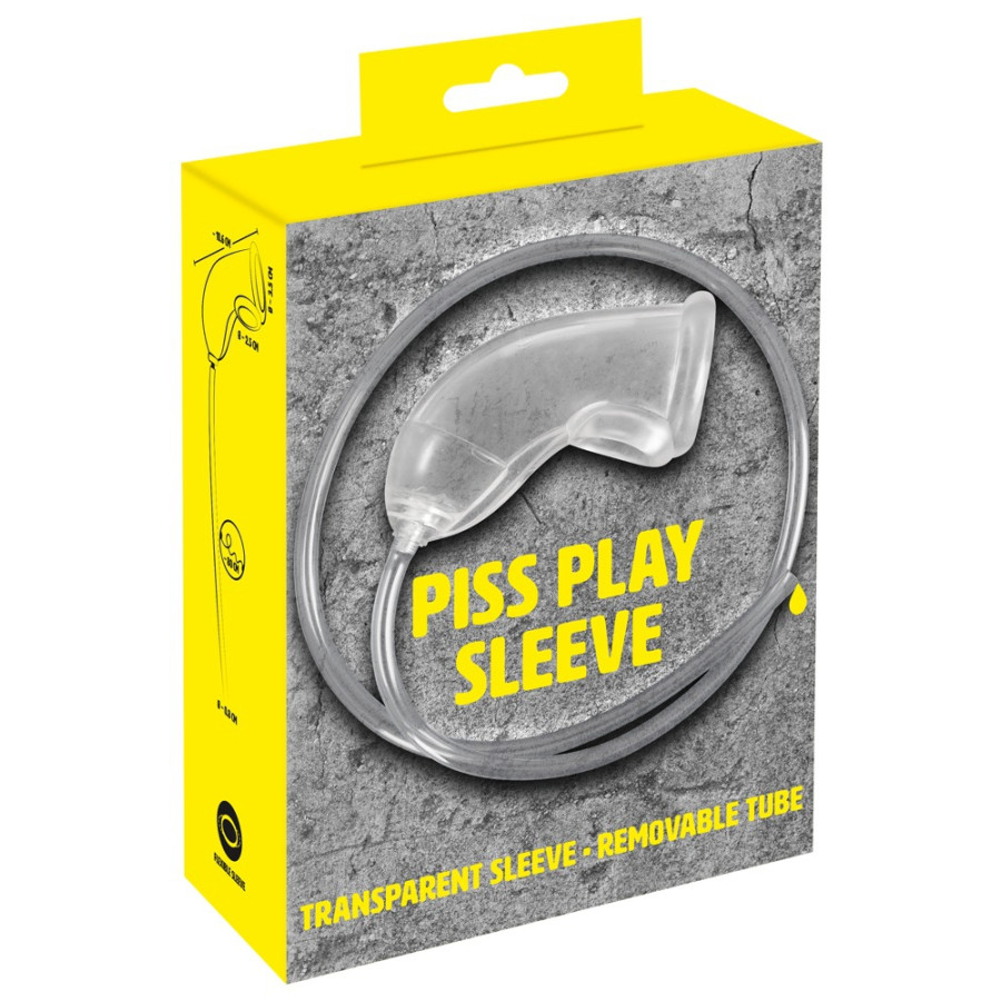 Étui pénien Uro Piss Play Sleeve 11 x 3.5cm