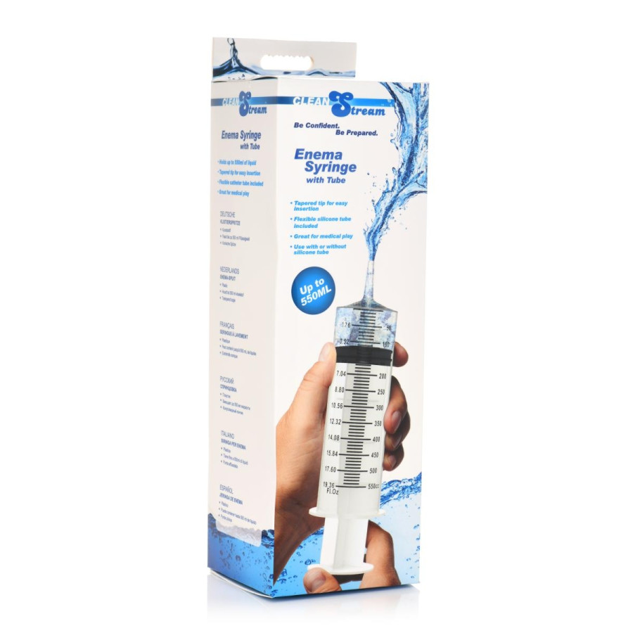 Seringue pour Eau et Lubrifiant Enema Syringe 550ml