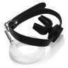 Plug Pénis avec Bâillon Urinoir - Plug 4 x 0.7cm Noir