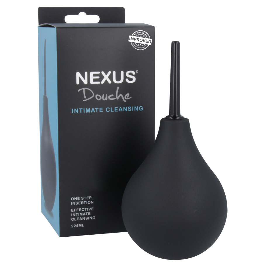 Poire de lavement Douche Nexus Noire