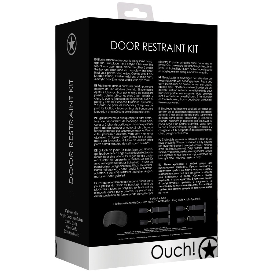 Kit d'attaches de porte