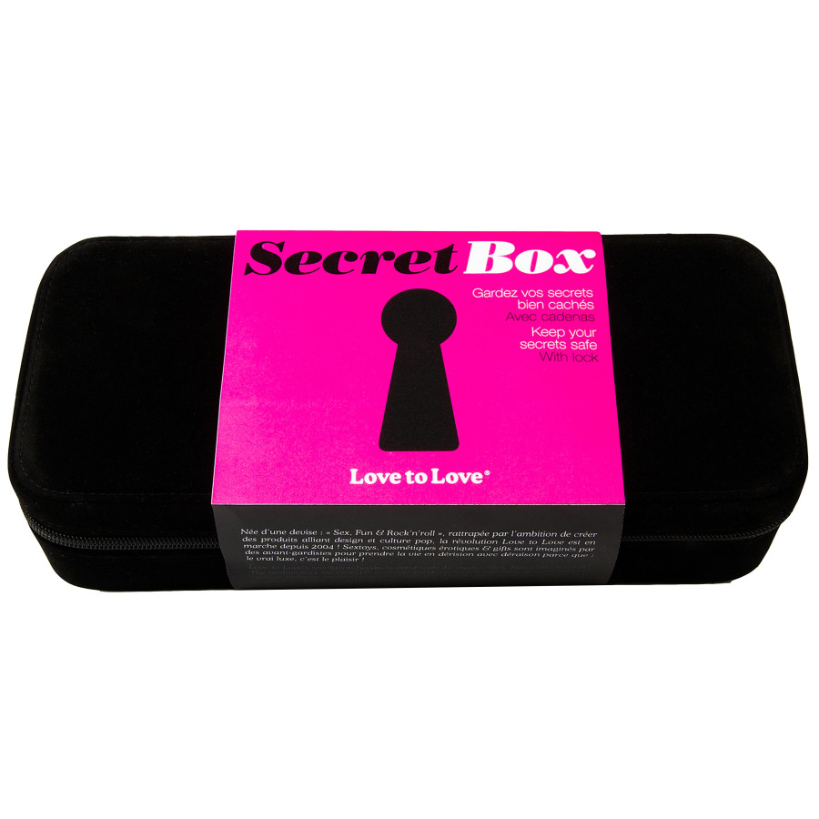 Boîte à sextoys Secret Box Noir