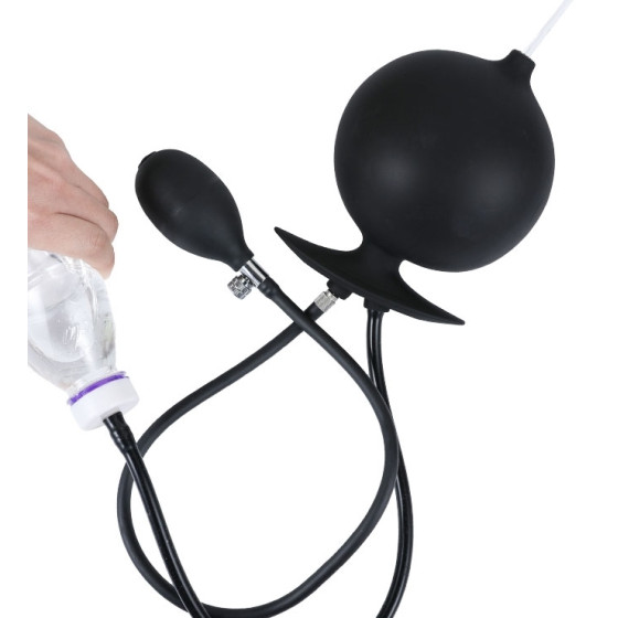 Plug gonflable et Embout de lavement Butt Enema 12 x 11cm