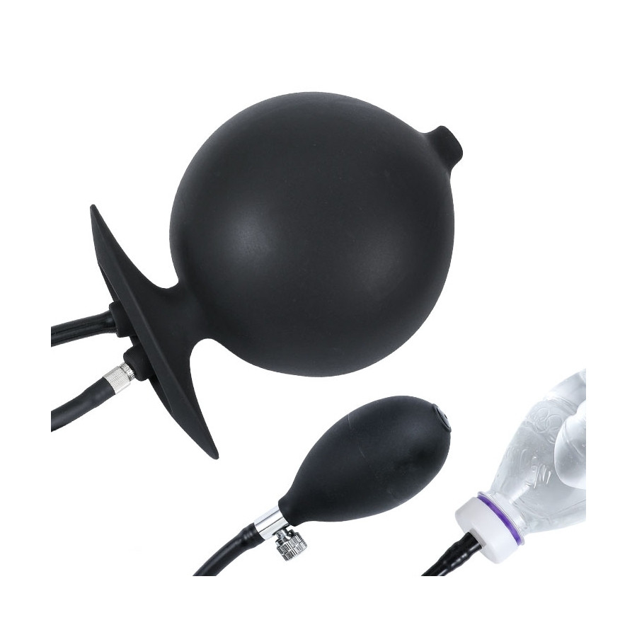 Plug gonflable et Embout de lavement Butt Enema 12 x 11cm