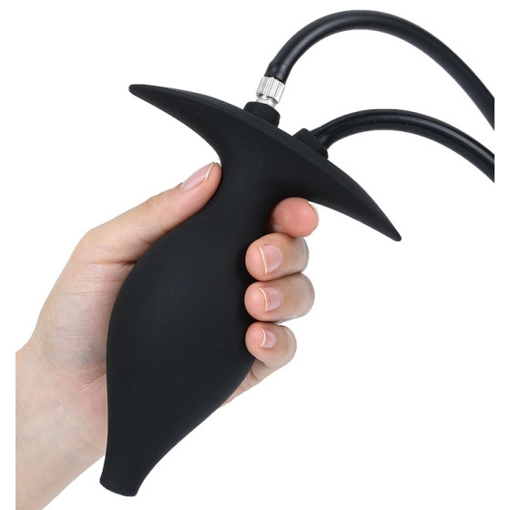 Plug gonflable et Embout de lavement Butt Enema 12 x 11cm