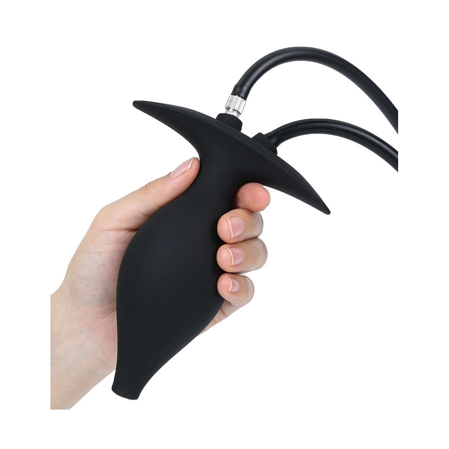 Plug gonflable et Embout de lavement Butt Enema 12 x 11cm