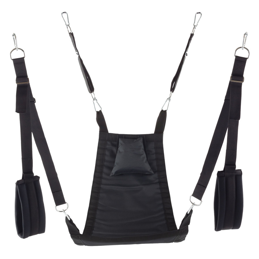 Sling en tissu Mykonos - Set complet - 4 Points Noir Sling en tissu Mykonos - Set complet - 4 Points Noir